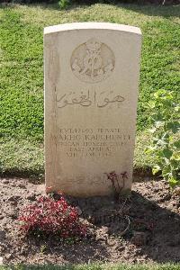 Ismailia War Memorial Cemetery - Wakho Kapchenyi, 
